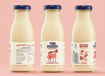 Tom Parker乳品包装设计16图库网精选