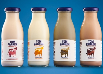 开心牛，开心牛奶！Tom Parker牛奶包装设计素材中国网精选