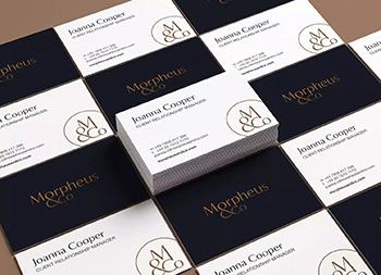 室内设计工作室Morpheus & Co品牌形象设计普贤居素材网精选