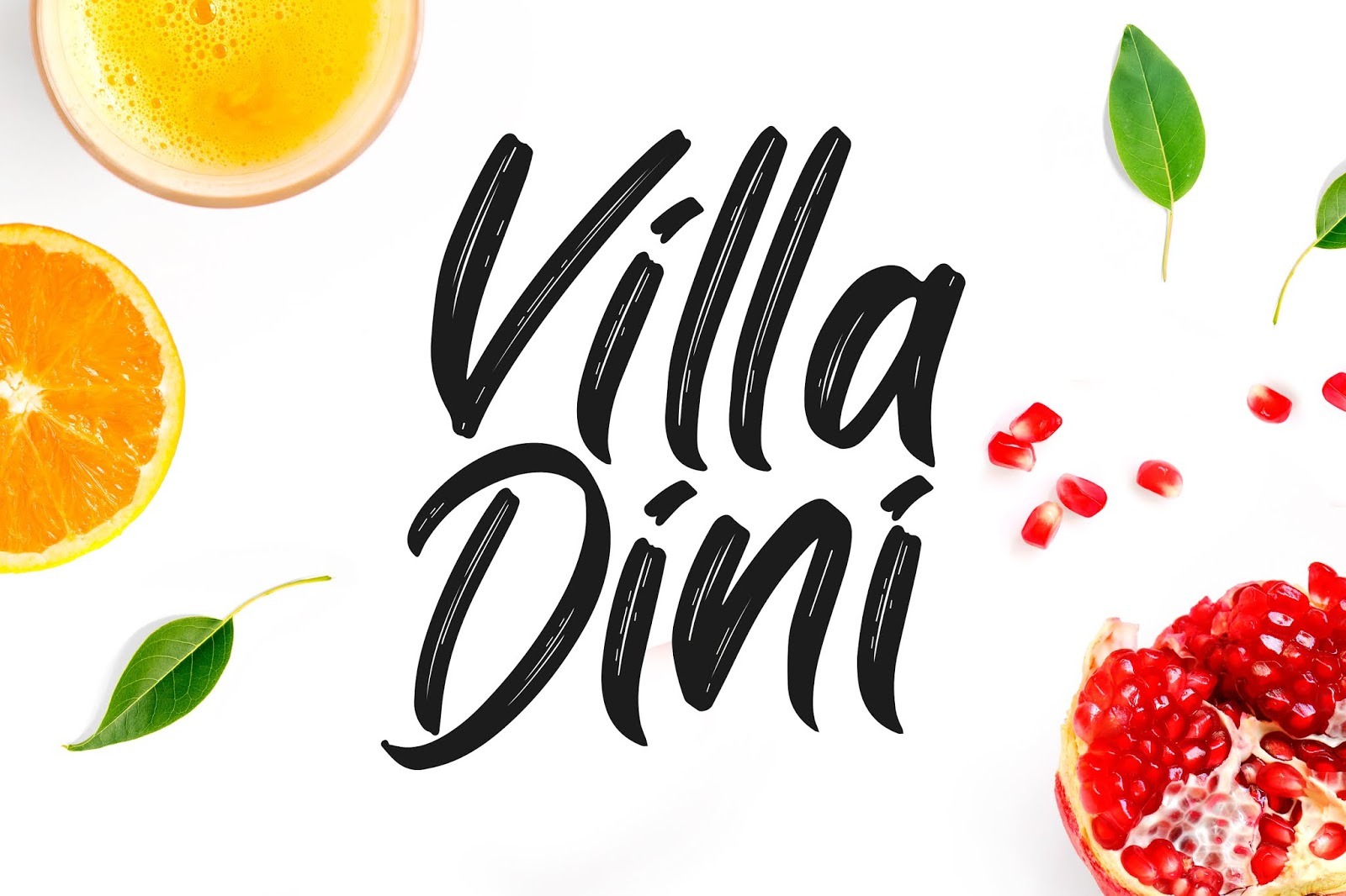 Villa Dini果汁包装设计