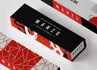 Manzo寿司品牌VI概念设计素材中国网精选