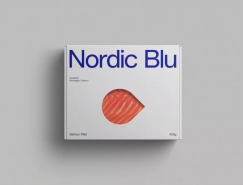 Nordic Blu三文鱼品牌包装设计普贤居素材网精选