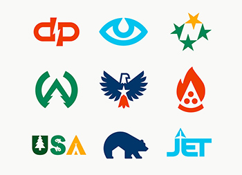 Allan Peters巧妙的负空间logo设计16设计网精选