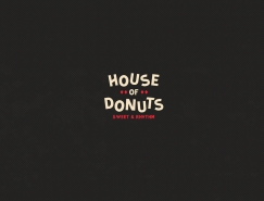 House of Donuts甜甜圈品牌VI设计普贤居素材网精选