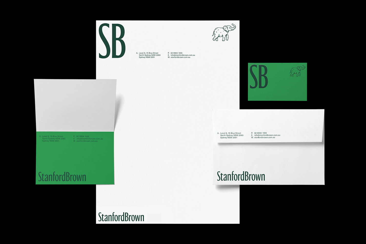 Stanford Brown财务公司品牌视觉设计