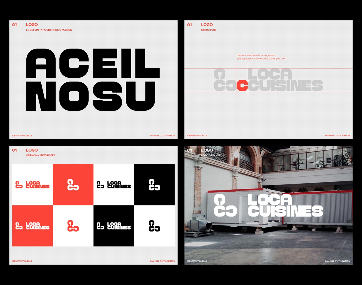 模块化，可移动餐厅Locacuisines品牌视觉设计