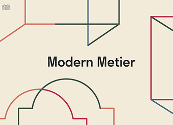 建筑设计平台Modern Metier视觉形象设计16图库网精选