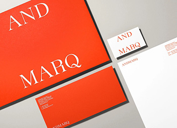 艺人经纪公司ANDMARQ品牌形象设计16设计网精选
