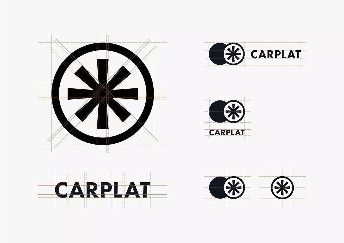 租车公司Carplate品牌视觉设计