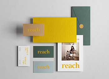 时尚灯具品牌Reach视觉形象和包装设计普贤居素材网精选