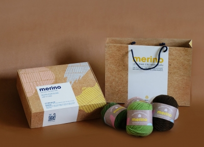 澳大利亚羊毛线品牌Merino视觉形象和包装设计普贤居素材网精选