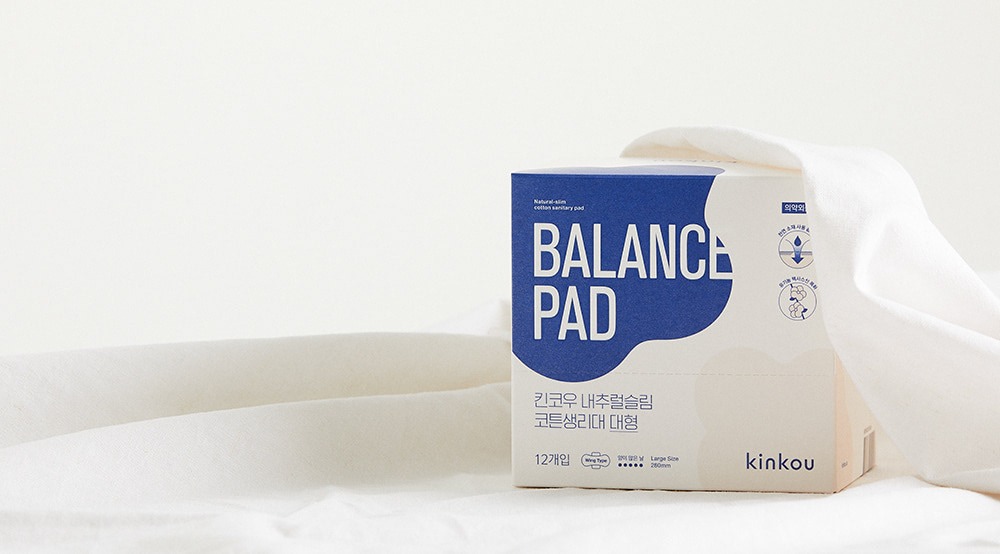 韩国KINKOU卫生护垫包装设计