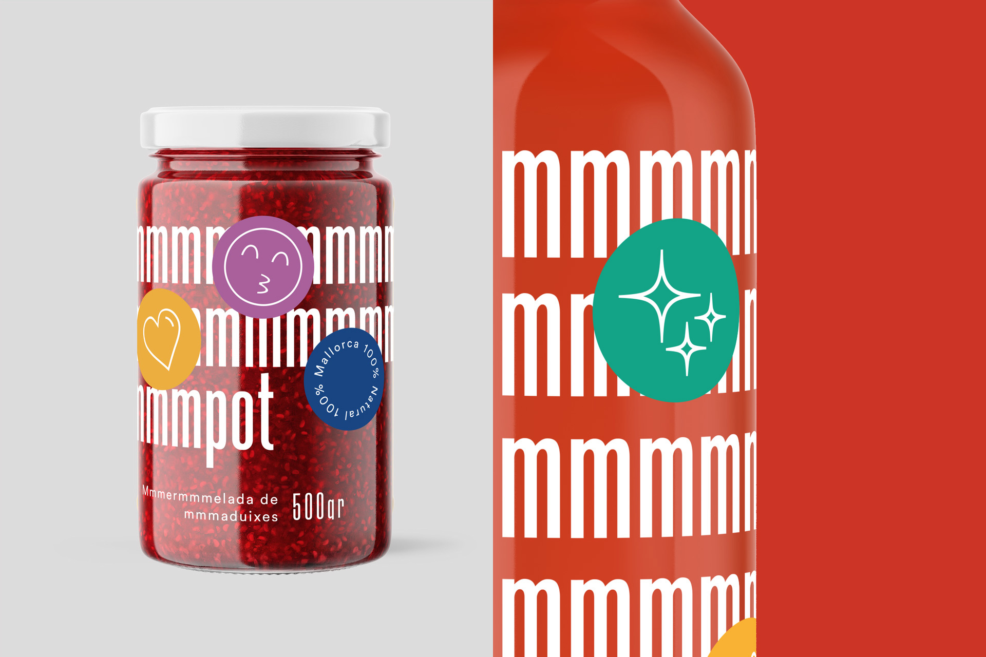 mmmpot果汁和果酱包装设计