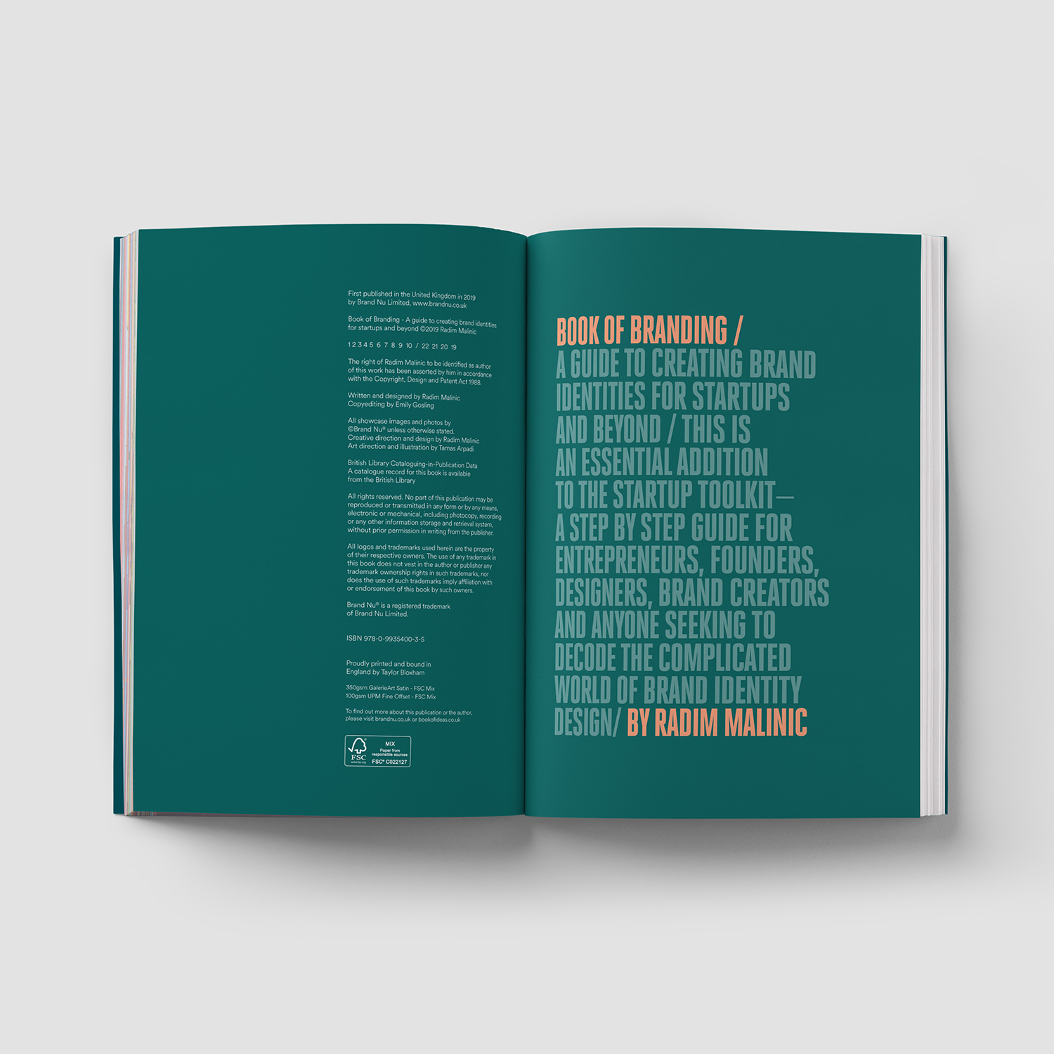 Book of Branding书籍封面和版式设计