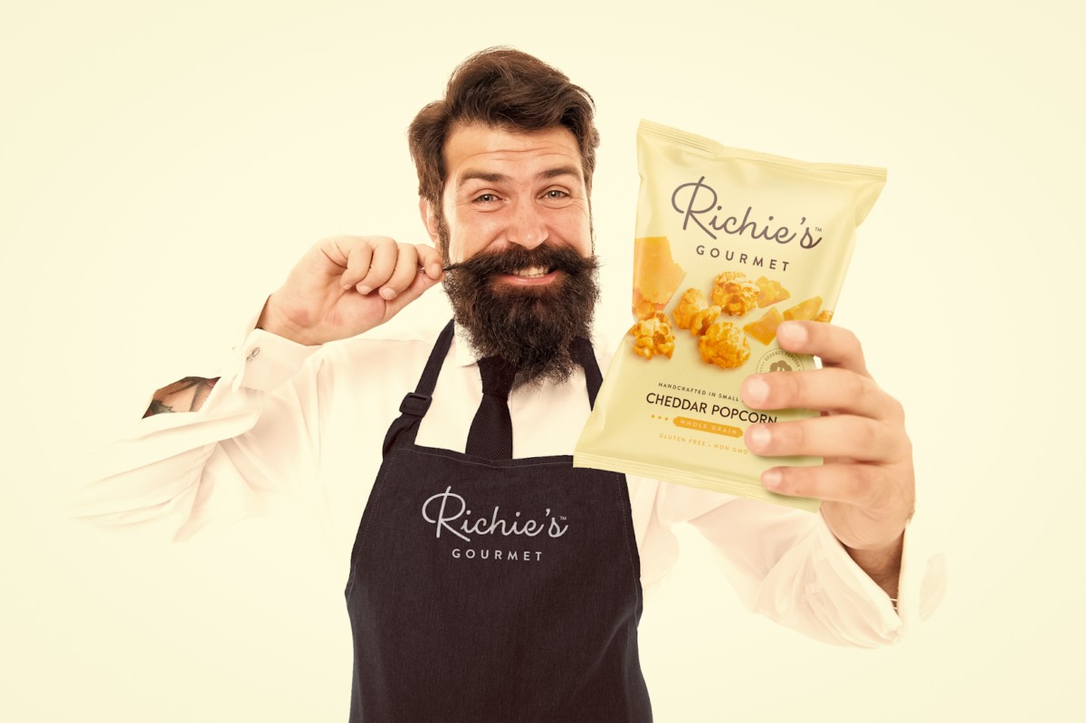 Richie's Gourmet爆米花包装设计