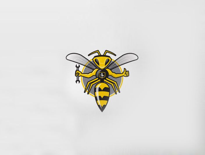 标志设计元素应用实例：蜂蜜