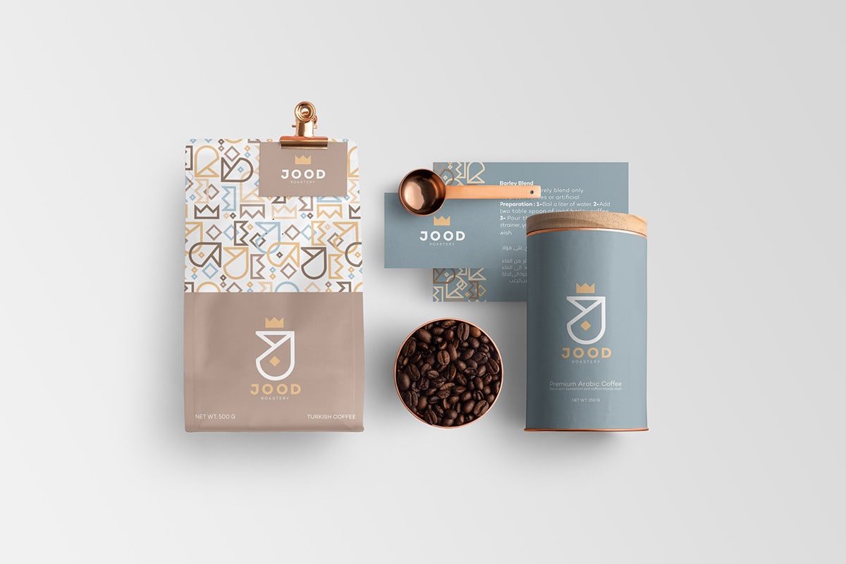 沙特咖啡品牌JOOD视觉识别设计
