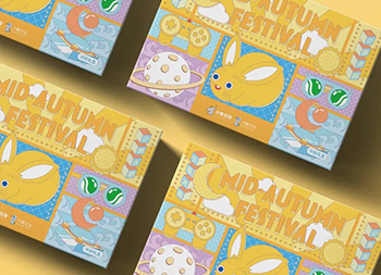 8款中秋月饼礼盒包装设计16设计网精选