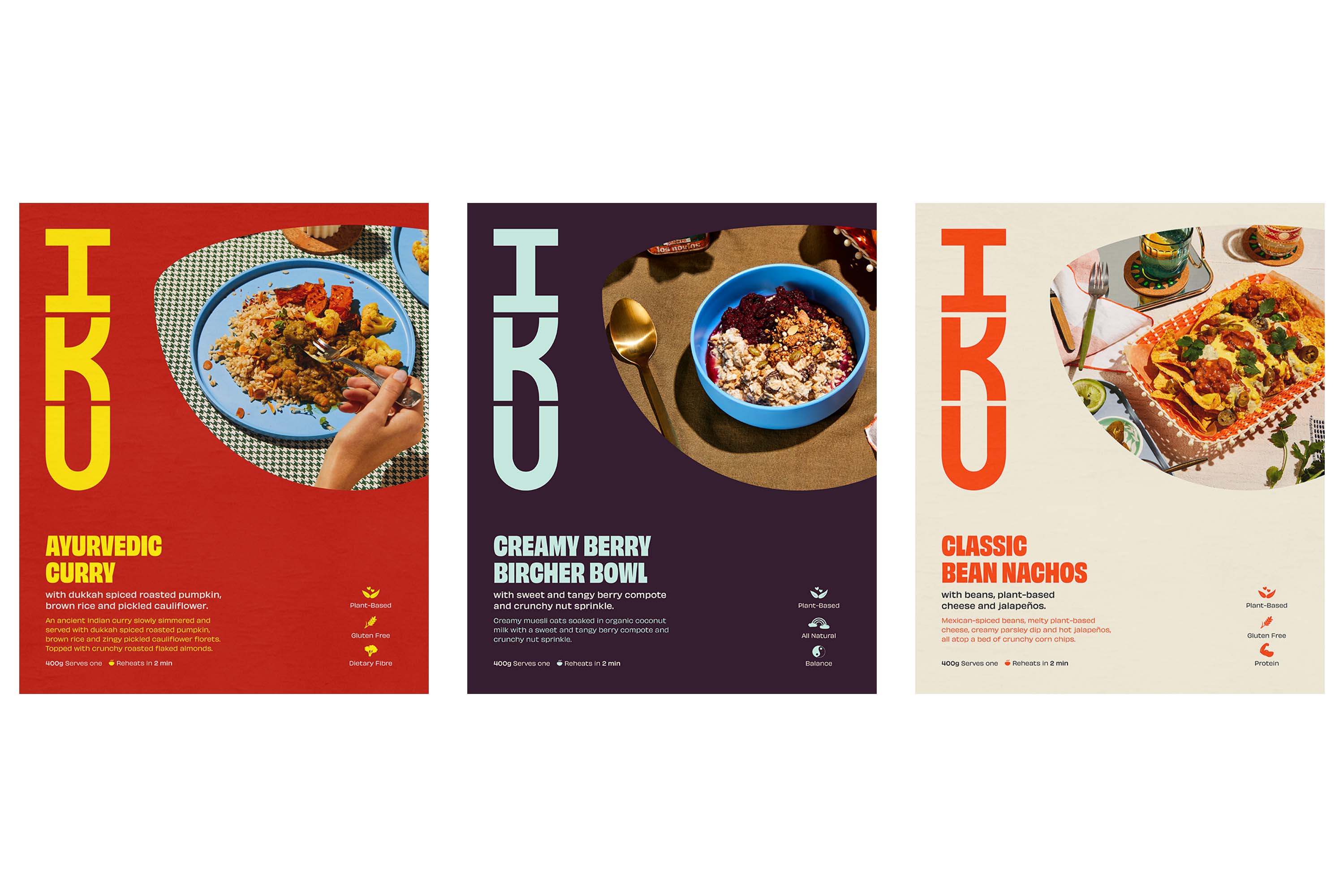 悉尼素食餐馆IKU品牌视觉设计