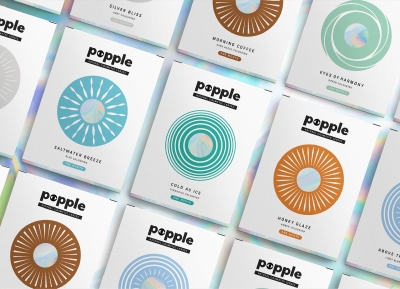 Popple美曈品牌形象设计16设计网精选