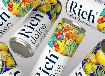 Rich Dolce果汁包装设计16设计网精选