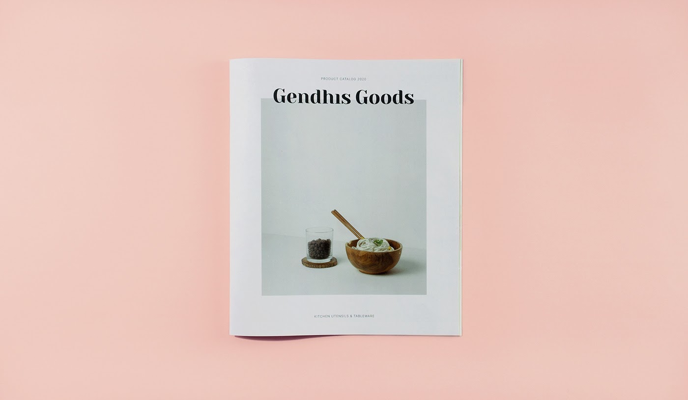 Gendhis Goods木质餐具目录画册设计