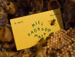 蜂蜜品牌MIEL SAGRADA MAYA视觉形象设计普贤居素材网精选