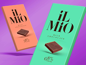 时尚优雅的iLMio巧克力包装素材中国网精选