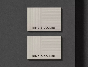 律师事务所King＆Collins品牌视觉设计16图库网精选