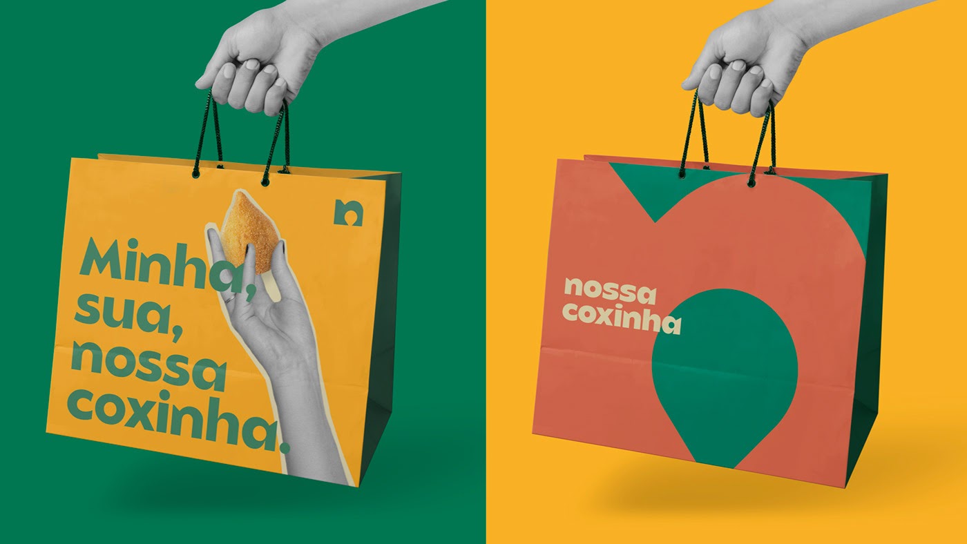巴西小吃Nossa Coxinha品牌视觉形象设计