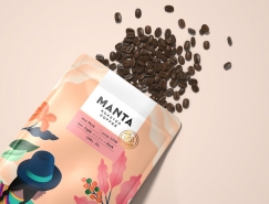 秘鲁风情插画为灵感的Manta咖啡包装设计16设计网精选