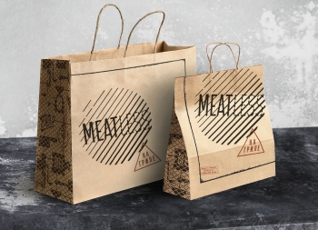 Meatless创意快餐品牌形象设计普贤居素材网精选