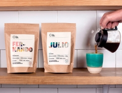 La Noria咖啡品牌和包装设计普贤居素材网精选