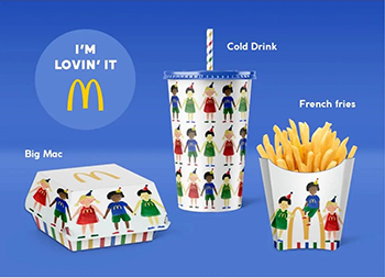 34位顶级插画师打造的麦当劳创意食品套餐包装16设计网精选