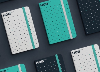 Grupo HOB咨询公司品牌视觉设计16图库网精选
