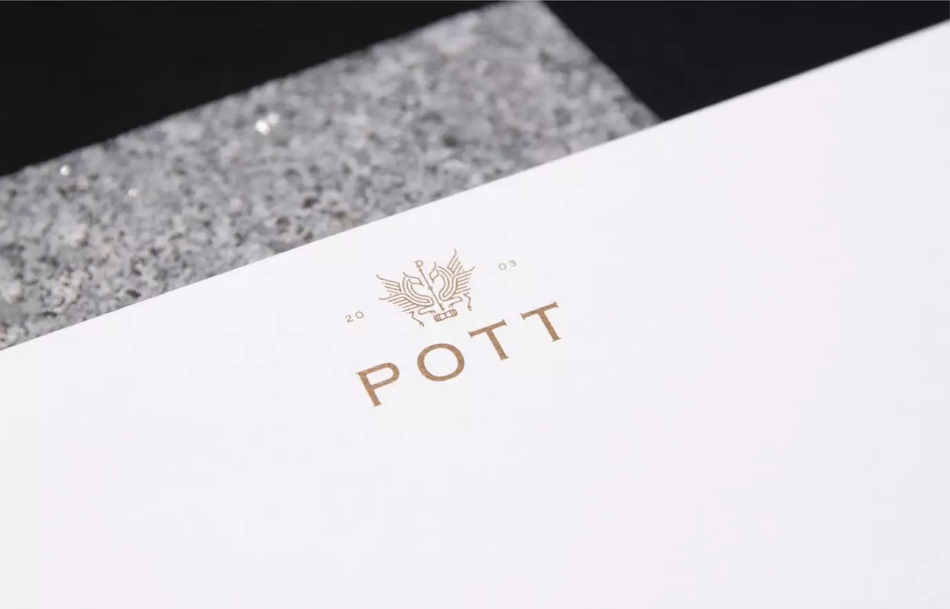 建筑和室内设计公司POTT品牌视觉设计
