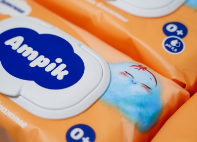 Ampik湿巾卫生用品包装设计16设计网精选