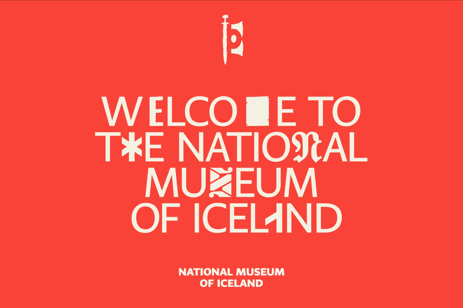 冰岛国家博物馆品牌视觉设计16设计网精选