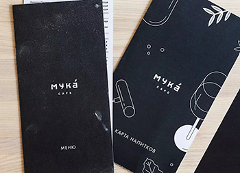 极简的图形和插图！Myka面包店品牌视觉设计素材中国网精选