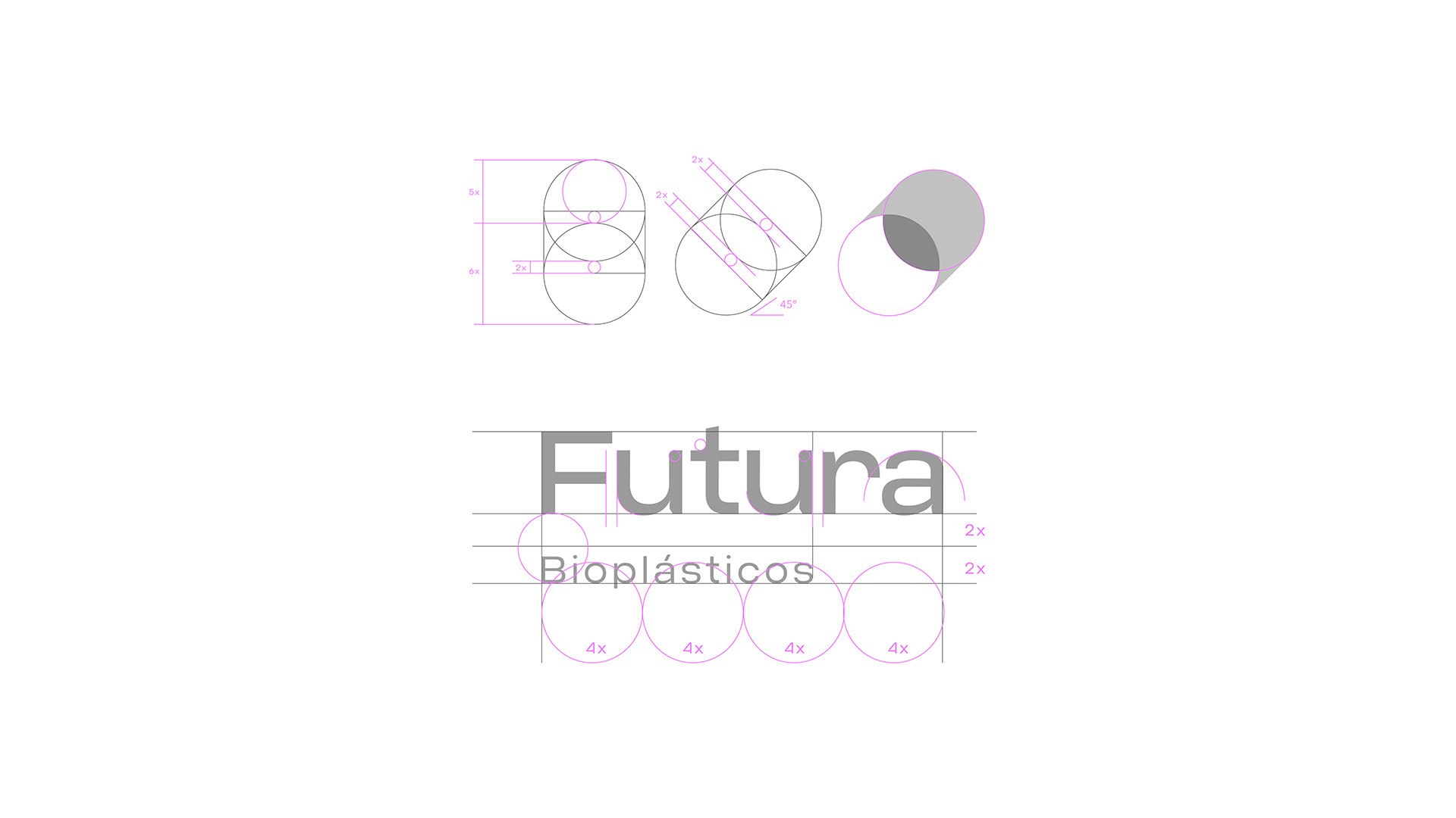 环保的生物塑料生产商：FUTURA品牌视觉设计