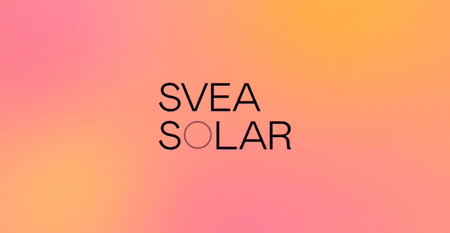 瑞典太阳能公司SVEA Solar品牌重塑