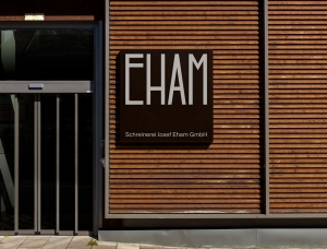 极简 留白！木工企业Eham品牌形象设计16图库网精选