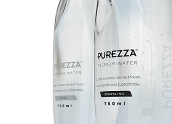 美丽的瓶子！Purezza瓶装水包装设计普贤居素材网精选