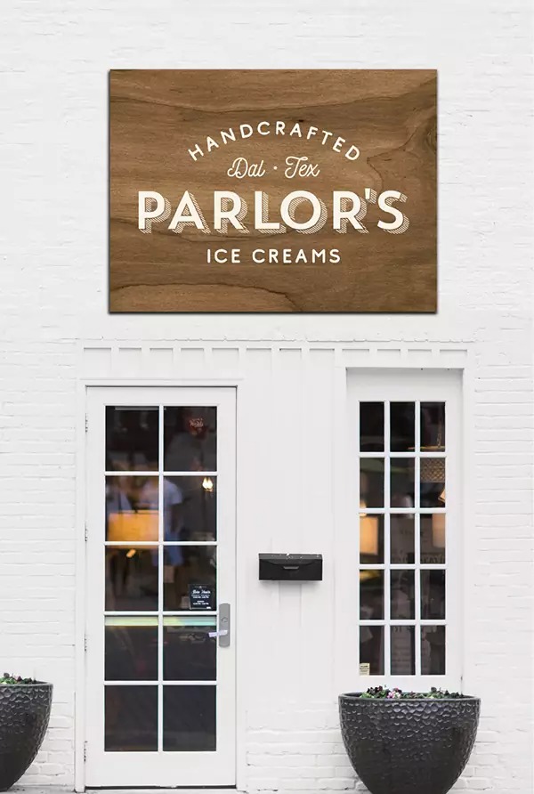 Parlor’s Ice Creams冰淇淋品牌形象设计