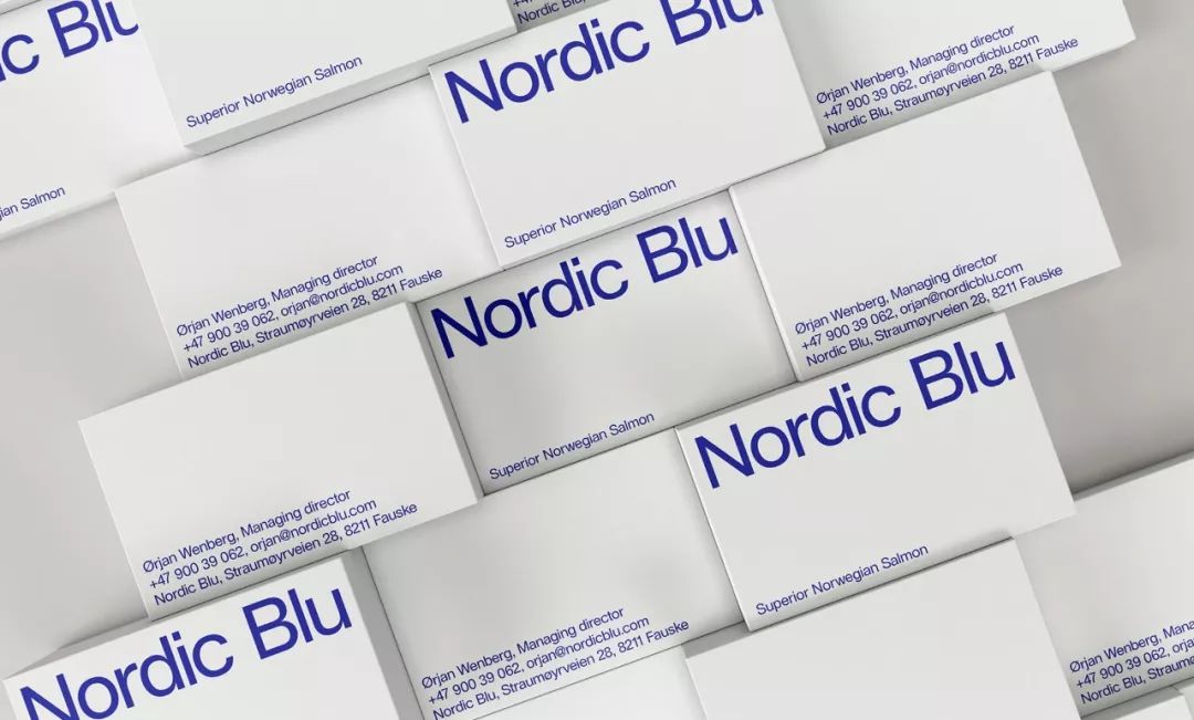 Nordic Blu三文鱼品牌包装设计