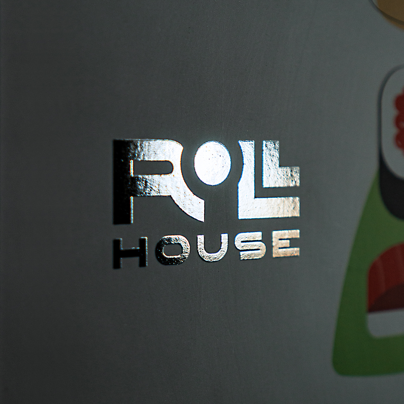 清新的绿色！ROLL HOUSE快餐品牌和包装设计