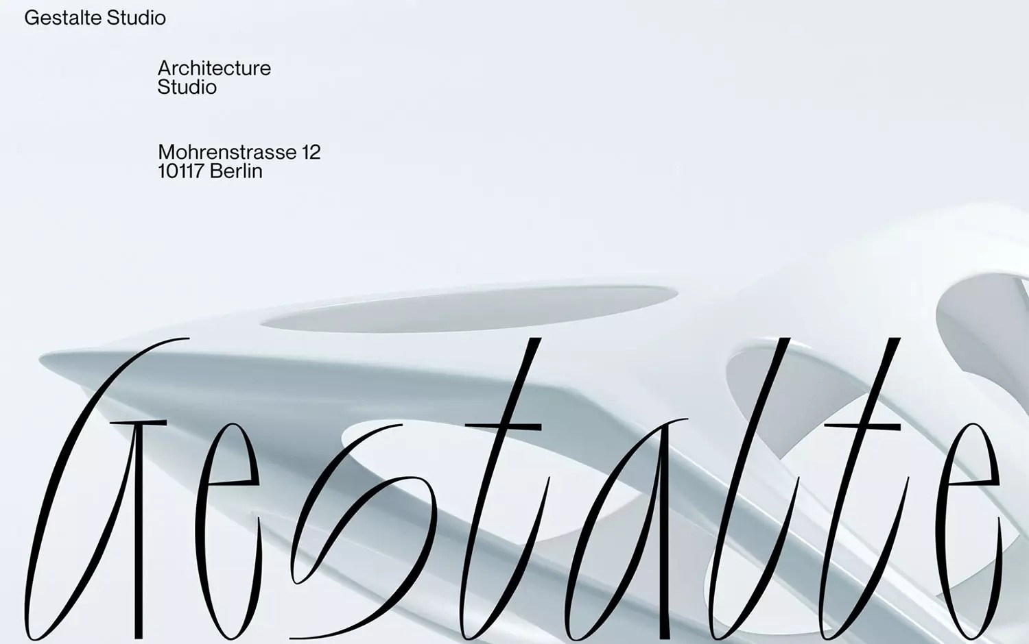 Gestalte建筑工作室品牌设计