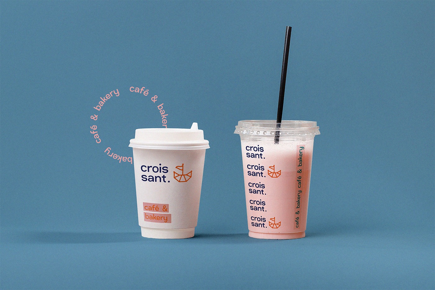 Croissant咖啡面包房品牌形象设计