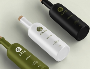 极简，纯色！希腊ελia橄榄油包装设计素材中国网精选