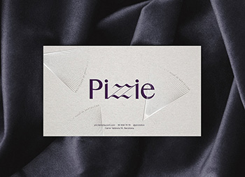 Pizzie比萨餐厅品牌视觉设计16图库网精选